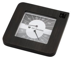 HUUM OU HUUM teplomer s vlhkomerom do sauny TASA Farba: black