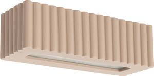 Sollux SL.1887 - Nástenné svietidlo RIGATA 1xE27/15W/230V keramika/taupe