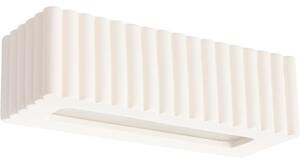 Sollux SL.1885 - Nástenné svietidlo RIGATA 1xE27/15W/230V keramika/biela