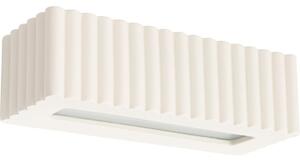 Sollux SL.1886 - Nástenné svietidlo RIGATA 1xE27/15W/230V keramika/krémová