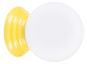 Sollux SL.1892 - Kúpeľňové nástenné svietidlo ZORI 1xG9/8W/230V IP44 žlté