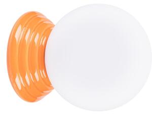 Sollux SL.1893 - Kúpeľňové nástenné svietidlo ZORI 1xG9/8W/230V IP44 oranžové