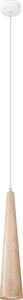 Sollux SL.1100 - Závesný luster SULA na lanku 1xGU10/10W/230V priemer 8 cm béžový