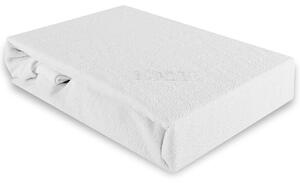 Plachta posteľná biela froté EMI: Plachta 90 (100)x200