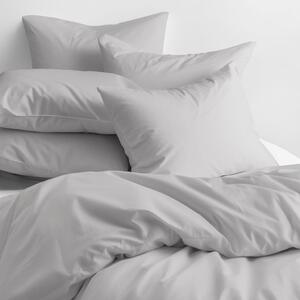 Goldea bavlnené posteľné obliečky - svetlo sivé 140 x 200 a 70 x 90 cm