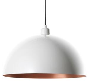 Brilagi - Závesný LED luster METALO na lanku 1xE27/40W/230V priemer 60 cm biela/medená