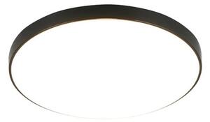Stropné svietidlo Reality Spica, priemer 27 cm, čierne, RER67851102