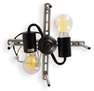 Brilagi - Tiffany vitrážné stropné svietidlo SUNFLOWER 3xE27/60W/230V priemer 40 cm