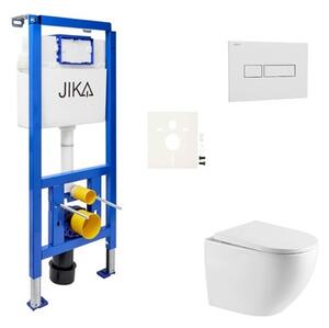 Závesný wc set do ľahkých stien / predstenová SAT SIKOJSREX67