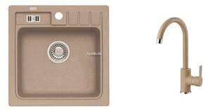 Set drezu a batérie Alveus Niagara 20 + Tonia / 55 beige SETA102