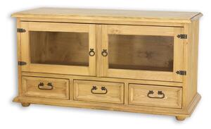 Massive home | Dřevěný TV stolek Corona VIII - výběr moření MHRTV080