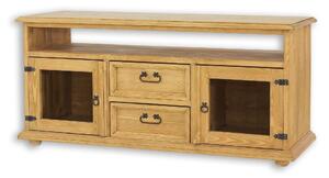 Massive home | Dřevěný TV stolek Corona IX - výběr moření MHRTV090