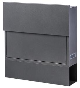 Poštová schránka (410x430x102mm),list: B4 Farba: Antracit RAL 7016