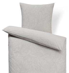 Prémiová bavlnená posteľná bielizeň, štandardná veľkosť, sivá