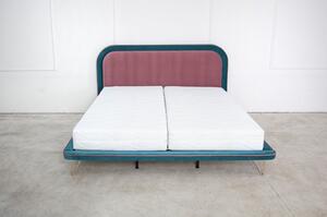 Čalouněná postel CLAUDIA 180x200 samet