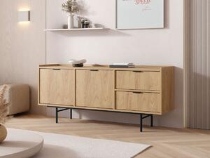 Mirjan24 Komoda Usabir 2D2S, Farby: dub hikora 5903211508882