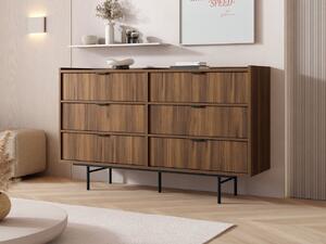 Mirjan24 Komoda Usabir 6S, Farby: orech warmia 5903211508936