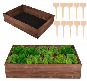 Vyvýšený záhon 120x80x30 IMPREGNOVANÝ