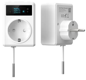 Immax NEO 07811L - Inteligentná zásuvka s teplomerom F 3680W Wi-Fi