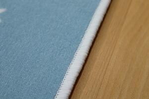 Vopi koberce Kusový detský koberec Hviezdičky modré - 50x80 cm