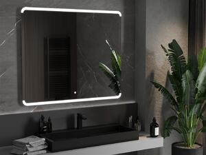 Mexen Nida, LED kúpeľňové zrkadlo s podsvietením 120x100 cm, 6000K, ochrana proti zahmlievaniu, 9806-120-100-611-00