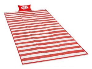 Plážová deka 179 x 89 cm NILS CAMP NC 1300 - červená