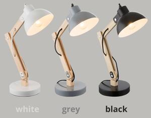 Brilagi - Stolná lampa FOCUS 1xE27/40W/230V čierna