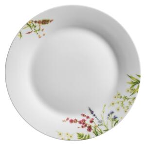 Porcelánový tanier, biely, Herbal Garden Rozměry: 20 cm