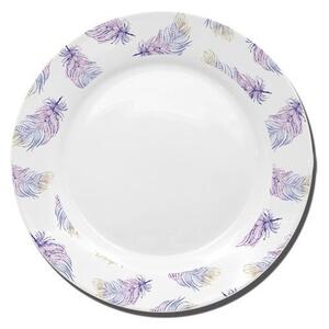 Porcelánový tanier, fialový, Feza Rozměry: 20 cm
