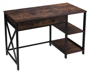 Kancelársky stôl s poličkami VASAGLE XLWD23BX