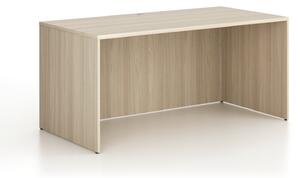 Kancelársky písací stôl FRAME, 160x80 cm, dub prírodný