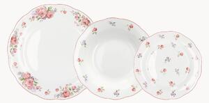 Porcelánová súprava riadu Poema, 6 osôb, 18 ks