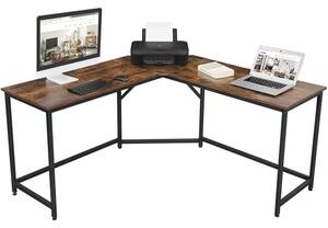 Rohový kancelársky stôl VASAGLE LWD73X​​​​​​​