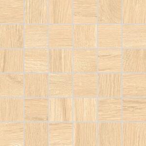 Mozaika Rako Plank mid 30x30 cm reliéfna DDM05894.1
