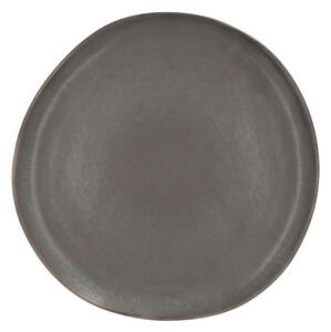 Kameninový tanier 27 cm, hnedá, béžová, Solia Farba: Hnedá