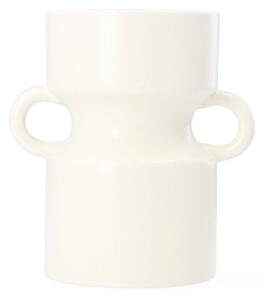 Keramická biela váza, 15 cm, DAO