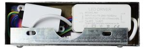 LED kúpeľňové osvetlenie na zrkadlo KLIMT LED/8W/230V 3000/4000/6000K 40 cm IP44 lesklý chróm