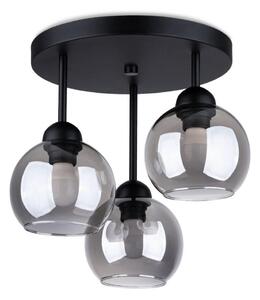 Sollux SL.1140 - Luster na tyči ALINO 3xE27/60W/230V čierna