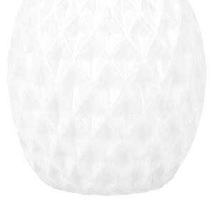 Dekoratívna figúrka z bielej keramickej ananásovej sošky
