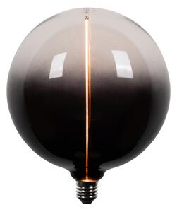 E27 LED žiarovka G200 dymová 4W 250lm 1800K