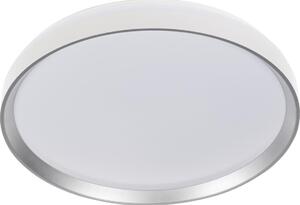 Kanlux 46282-LED stmievateľné svietidlo LIXAN 65W/230V 3000-6500K priemer 48,6 cm biela/strieborná + diaľkové ovládanie