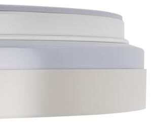 Kanlux 46282-LED stmievateľné svietidlo LIXAN 65W/230V 3000-6500K priemer 48,6 cm biela/strieborná + diaľkové ovládanie
