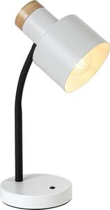 Rabalux 74098 - Stolná lampa PASTRO 1xE27/20W/230V biela