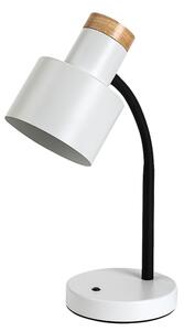 Rabalux 74098 - Stolná lampa PASTRO 1xE27/20W/230V biela