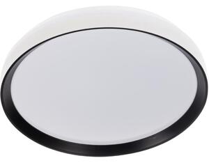 Kanlux 46281-LED Stmievateľné svietidlo LIXAN 47W/230V 3000-6500K pr.38,6 cm biela/čierna + diaľkové ovládanie