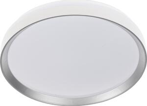 Kanlux 46280-LED stmievateľné svietidlo LIXAN 47W/230V 3000-6500K priemer 38,6 cm biela/strieborná + DO
