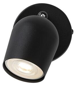 Rabalux 73101 - Nástenné bodové svietidlo LIANET 1xGU10/15W/230V čierne