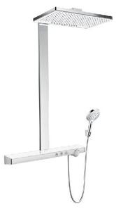 Hansgrohe Rainmaker Select - Sprchový set Showerpipe 460 s termostatom, 2 prúdy, biela/chróm 27109400