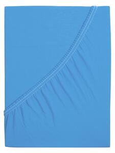 B.E.S. - Petrovice, s.r.o. Jersey plachta s elastanom Lycra - Nebeská modrá Rozměr: 90 x 200