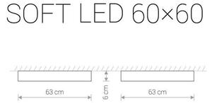 Svietidlo Nowodvorski SOFT LED WHITE 60x60 7544